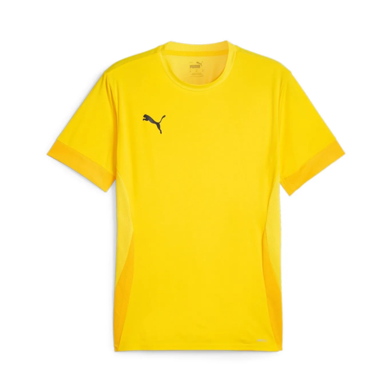 PUMA teamGOAL Matchday Voetbalshirt Geel Zwart