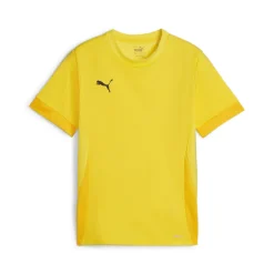 PUMA teamGOAL Matchday Voetbalshirt Kids Geel Zwart