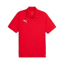 PUMA teamGOAL Polo Rood Wit