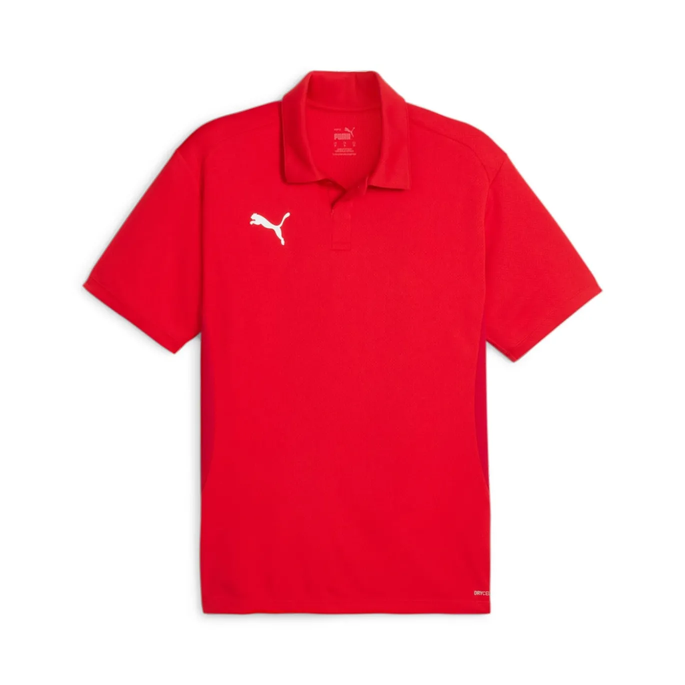 PUMA teamGOAL Polo Rood Wit