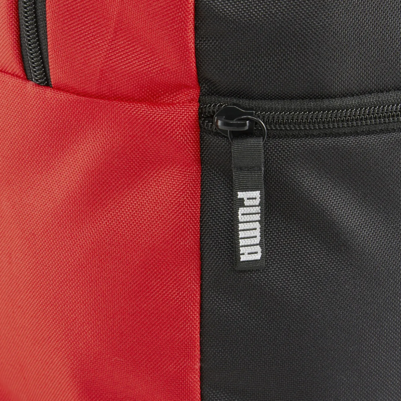 PUMA teamGOAL Rugtas Core Zwart Rood