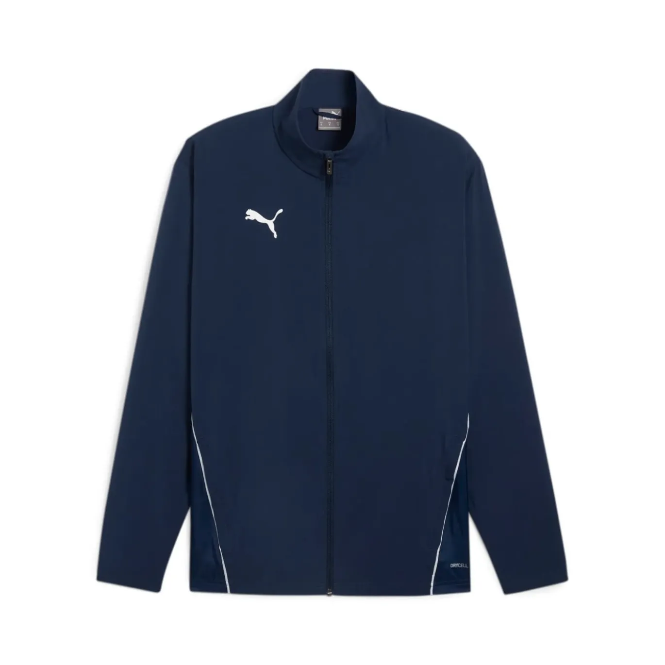 PUMA teamGOAL Sideline Jas Donkerblauw Wit