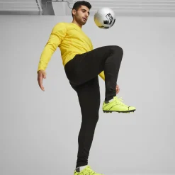 PUMA teamGOAL Trainingsbroek Slim Zwart Wit