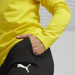 PUMA teamGOAL Trainingsbroek Slim Zwart Wit