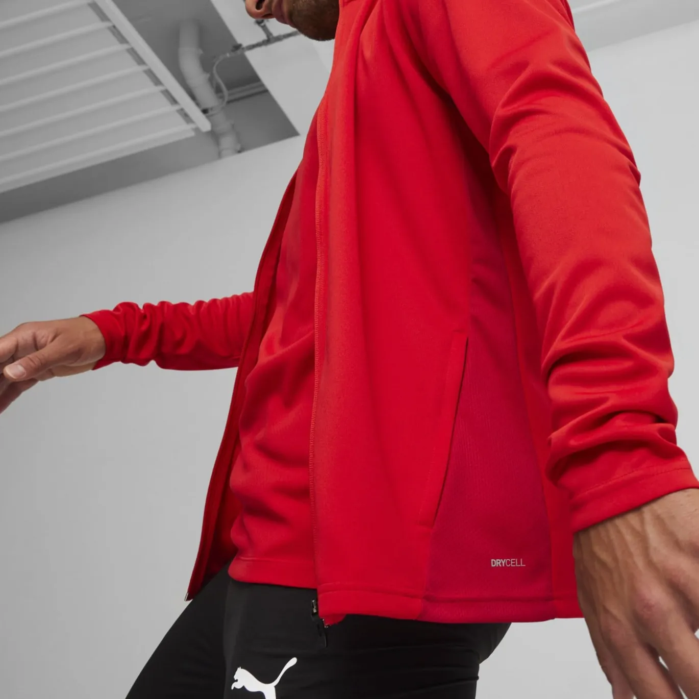 PUMA teamGOAL Trainingsjack Rood Wit
