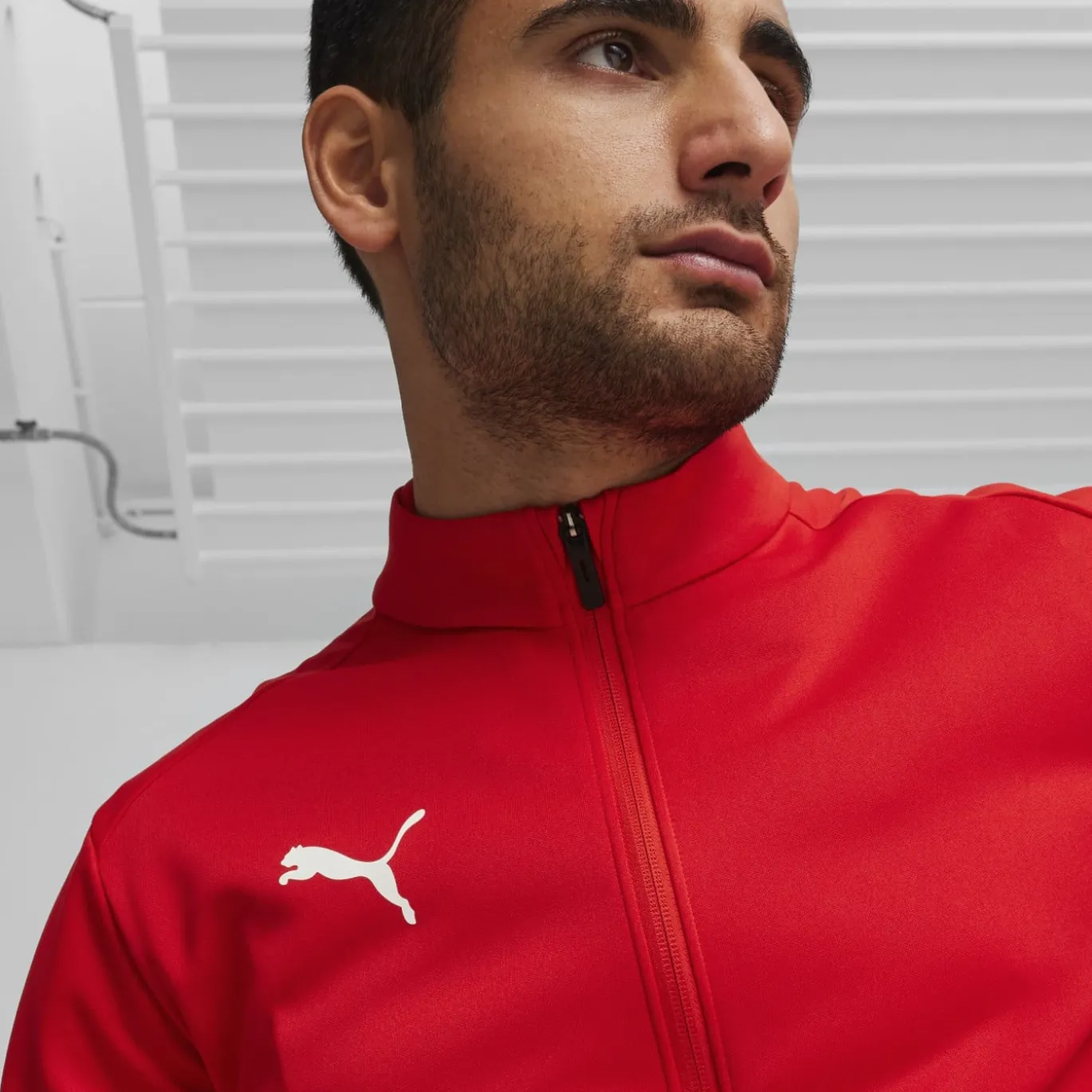PUMA teamGOAL Trainingsjack Rood Wit