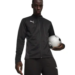 PUMA teamGOAL Trainingsjack Zwart Wit Grijs