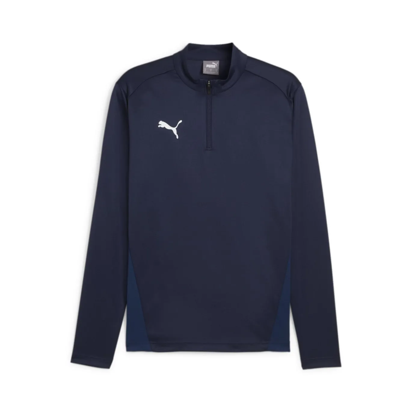 PUMA teamGOAL Trainingspak 1/4-Zip Donkerblauw Wit