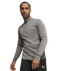 PUMA teamGOAL Trainingstrui 1/4-Zip Grijs Wit