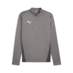 PUMA teamGOAL Trainingstrui 1/4-Zip Grijs Wit