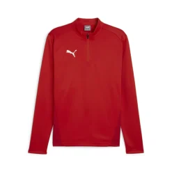 PUMA teamGOAL Trainingstrui 1/4-Zip Rood Wit