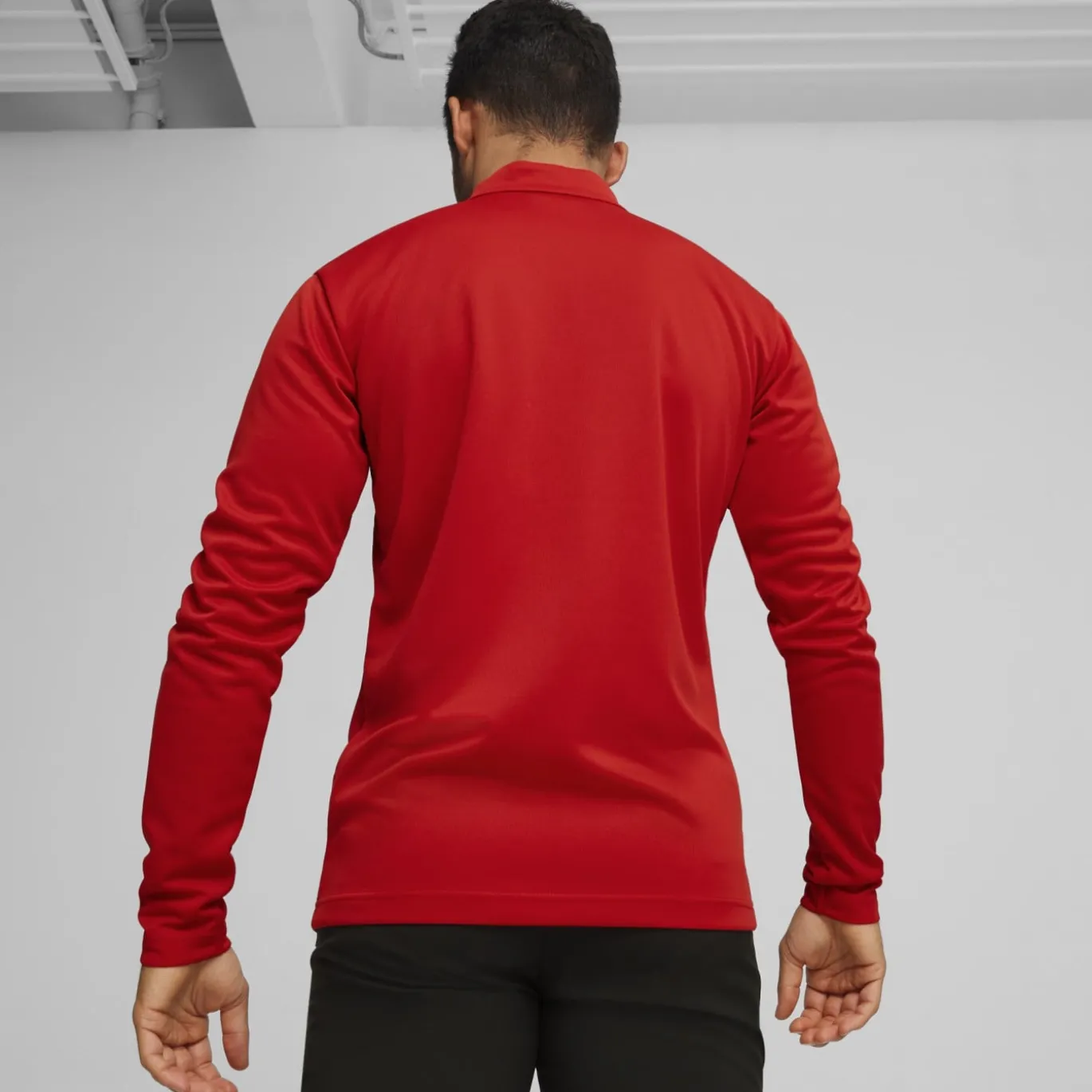 PUMA teamGOAL Trainingstrui 1/4-Zip Rood Wit