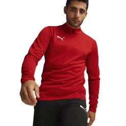 PUMA teamGOAL Trainingstrui 1/4-Zip Rood Wit