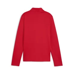 PUMA teamGOAL Trainingstrui 1/4-Zip Kids Rood Wit