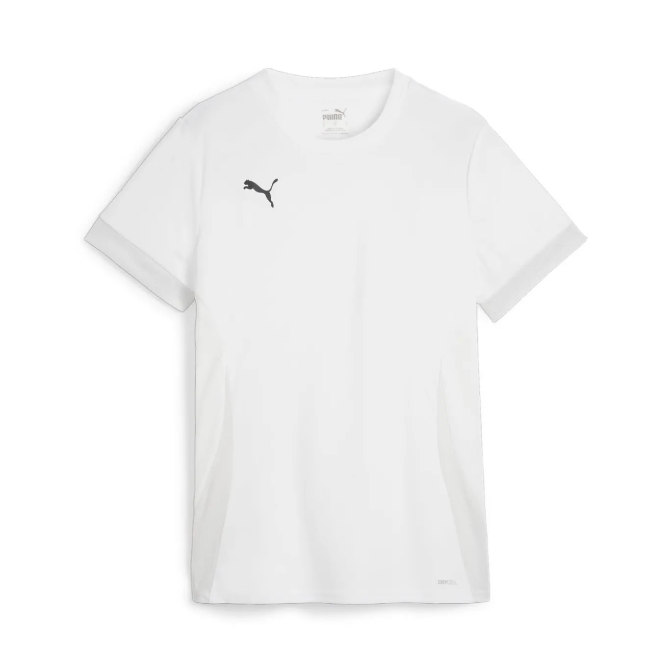 PUMA teamGOAL Voetbalshirt Dames Wit Lichtgrijs Zwart