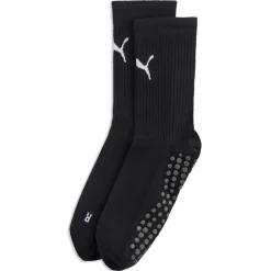 PUMA teamLIGA26 Gripsokken Zwart Wit