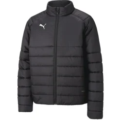 PUMA TeamLIGA Padded Jas Kids Zwart