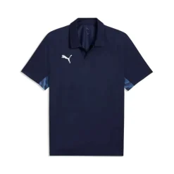 PUMA teamLIGA26 Sideline Polo Donkerblauw
