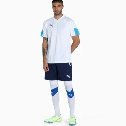 PUMA TeamLIGA Trainingsbroekje Donkerblauw Wit