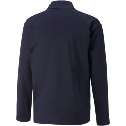 PUMA teamLIGA Trainingsjack Kids Donkerblauw Wit