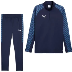 PUMA teamLIGA26 Trainingspak 1/4-Zip Donkerblauw