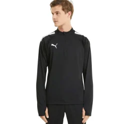 PUMA teamLIGA Trainingstrui 1/4-Zip Zwart