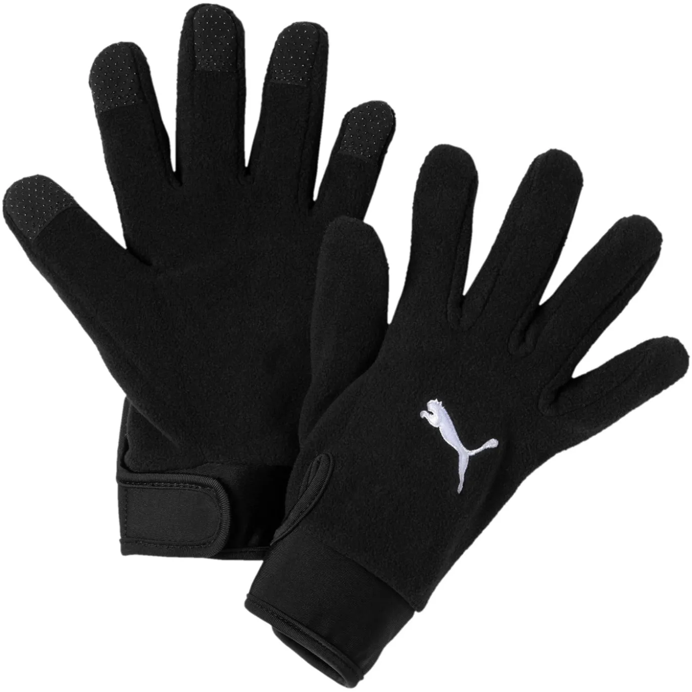 PUMA teamLIGA 21 Voetbalhandschoenen Zwart Wit