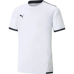 PUMA teamLIGA Voetbalshirt Kids Wit Zwart
