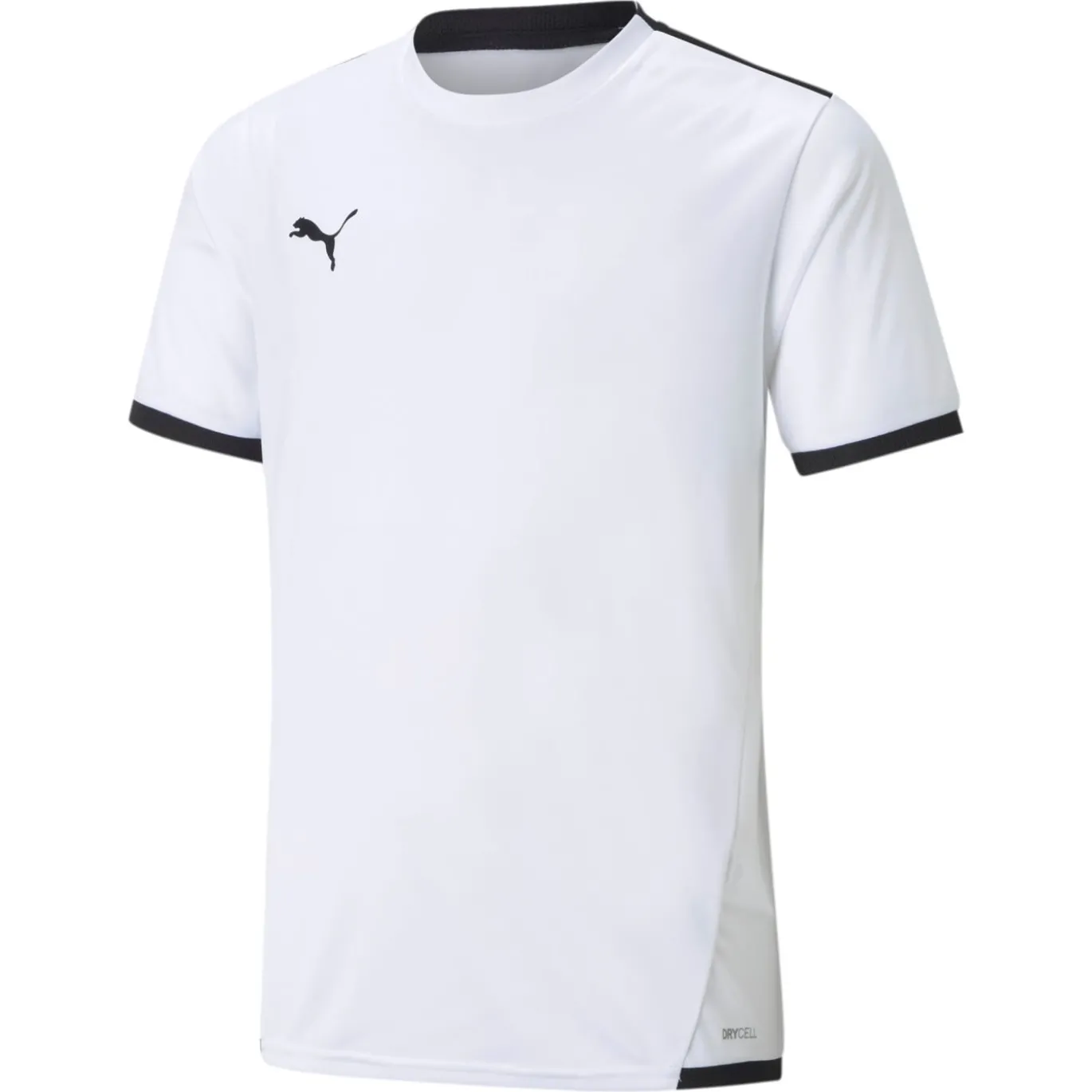 PUMA teamLIGA Voetbalshirt Kids Wit Zwart