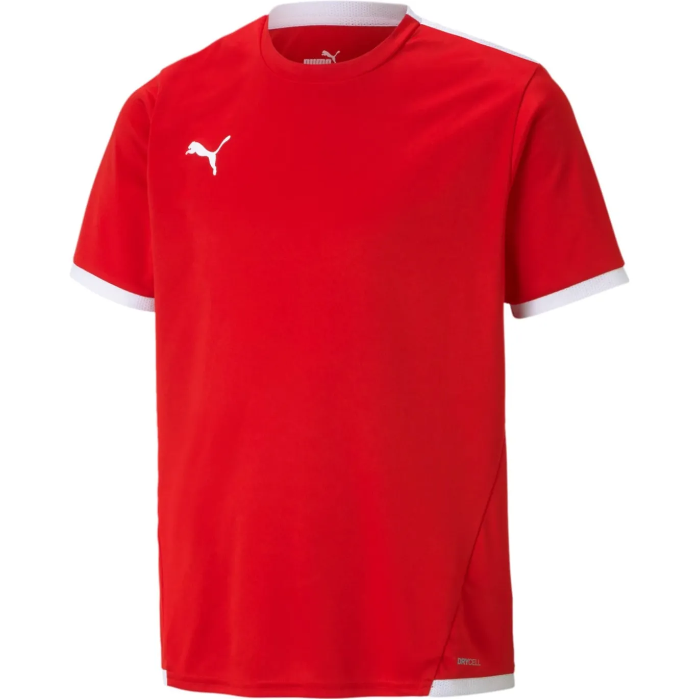 PUMA teamLIGA Voetbalshirt Kids Rood Wit