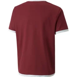 PUMA teamLIGA Voetbalshirt Kids Bordeauxrood Wit