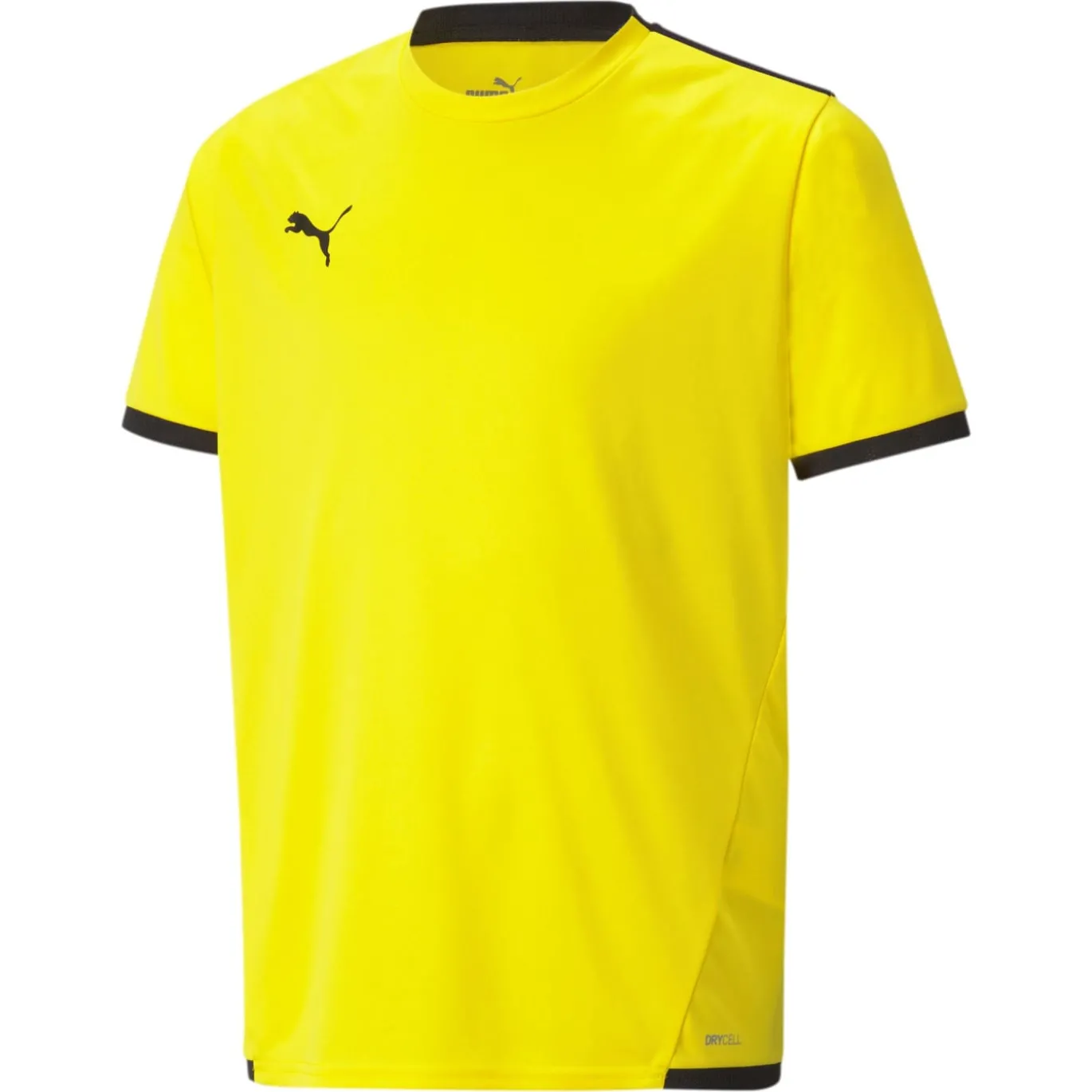 PUMA teamLIGA Voetbalshirt Kids Geel Zwart