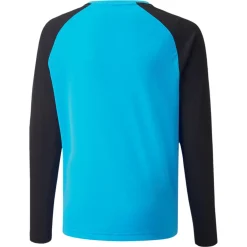 PUMA teamPACER Keepersshirt Lange Mouwen Kids Felblauw Zwart Wit
