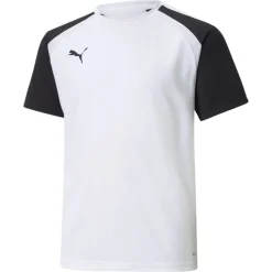 PUMA teamPACER Voetbalshirt Kids Wit Zwart