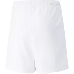 PUMA teamRISE Voetbalbroekje Kids Wit Zwart