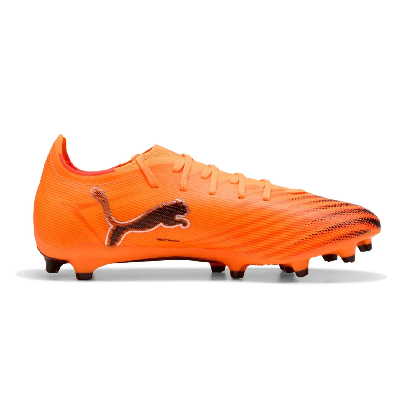PUMA Ultra 6 Match Gras / Kunstgras Voetbalschoenen (MG) Oranje Zwart Zilver