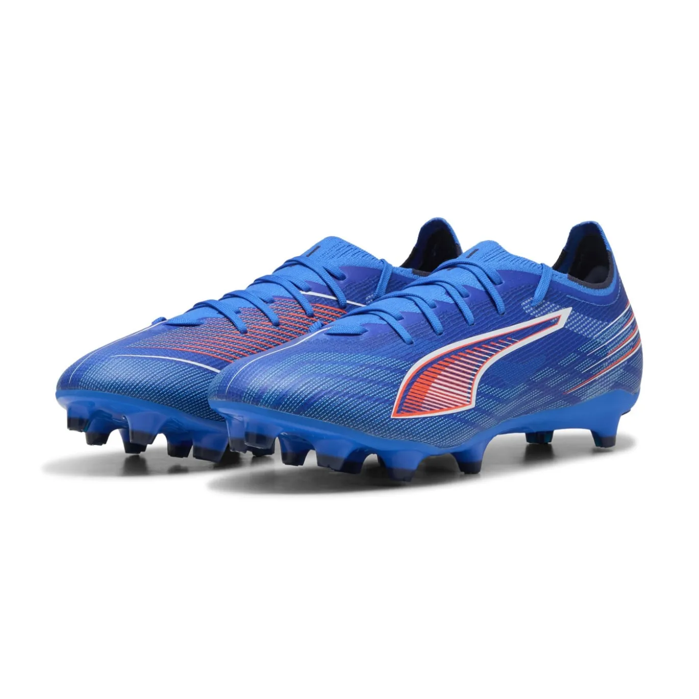 PUMA Ultra 6 Match Gras / Kunstgras Voetbalschoenen (MG) Blauw Wit Felrood