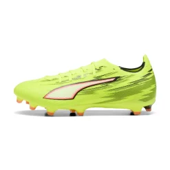 PUMA Ultra 6 Match Gras / Kunstgras Voetbalschoenen (MG) Neongeel Rood Zwart