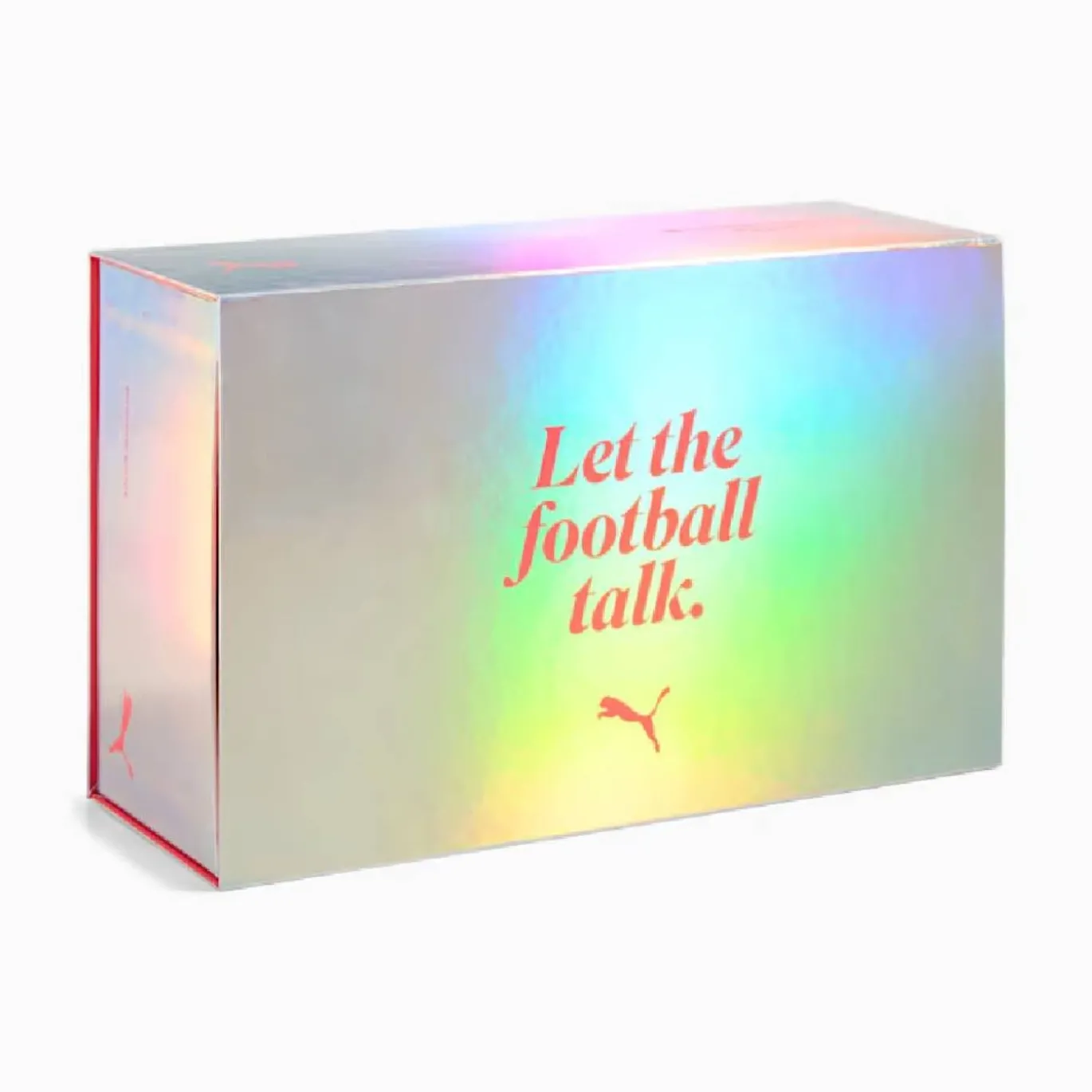 PUMA Ultra Nitro 7 Ultimate Brilliance Gras Voetbalschoenen (FG) Dames Wit Feloranje Roze Lichtblauw