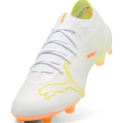 PUMA Ultra Nitro 7 Ultimate Gras Voetbalschoenen (FG) Wit Geel Oranje