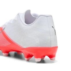 PUMA Ultra 7 Play Gras / Kunstgras Voetbalschoenen (MG) Wit Felrood Zwart