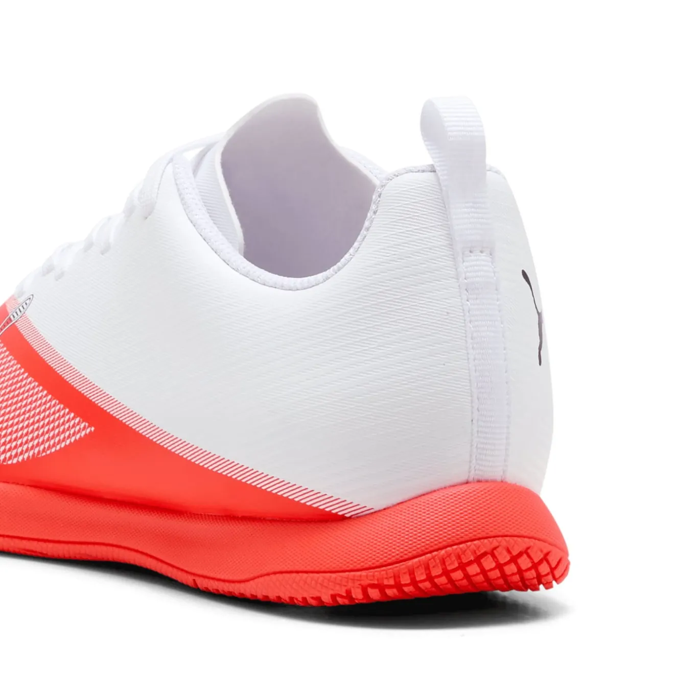 PUMA Ultra 7 Play Zaalvoetbalschoenen (IN) Kids Wit Felrood Zwart