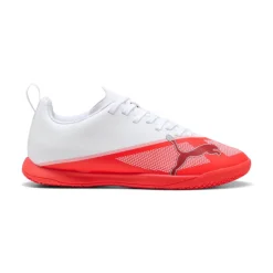 PUMA Ultra 7 Play Zaalvoetbalschoenen (IN) Kids Wit Felrood Zwart