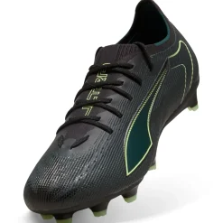PUMA Ultra 6 Pro Gras / Kunstgras Voetbalschoenen (MG) Zwart Donkergroen Lichtgroen