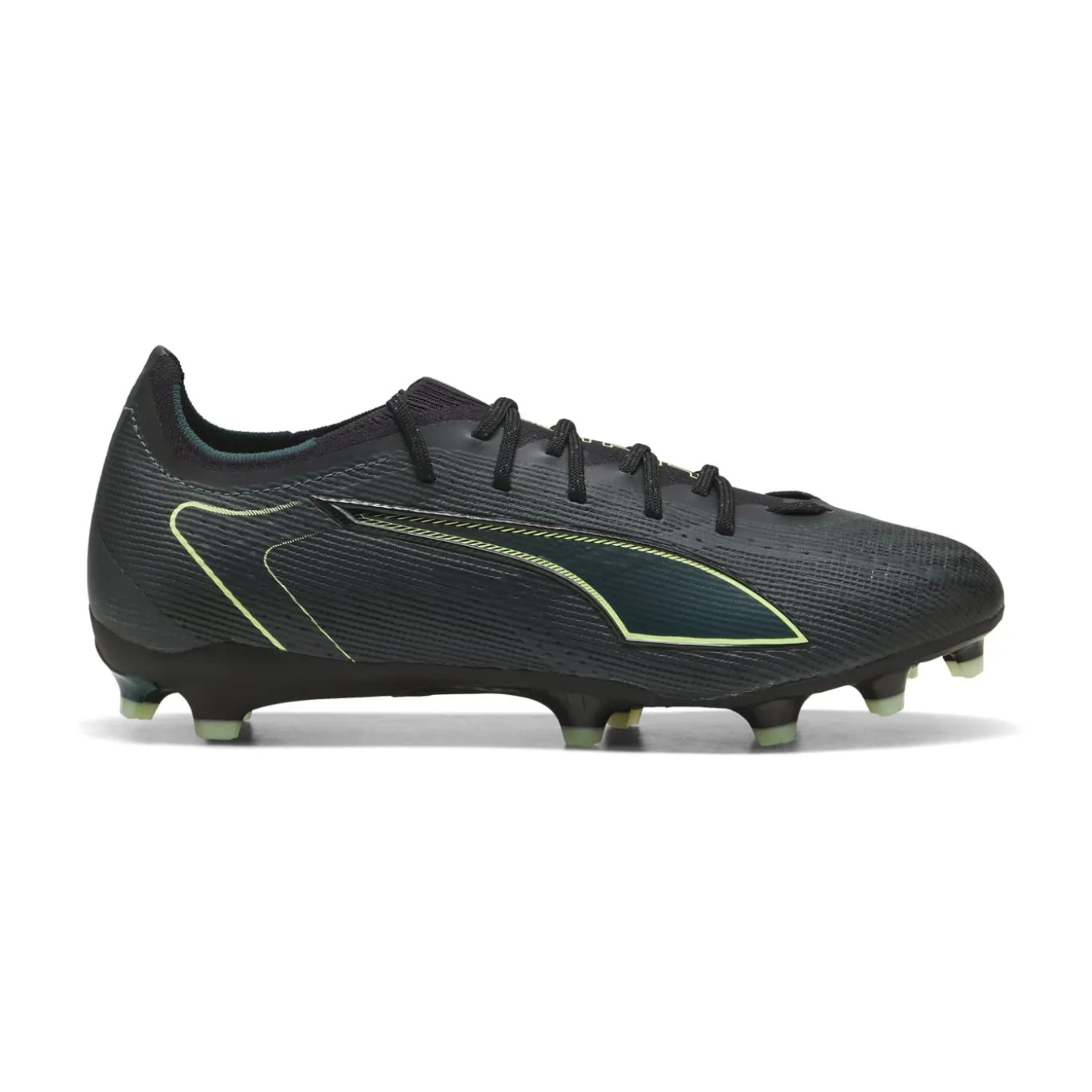 PUMA Ultra 6 Pro Gras / Kunstgras Voetbalschoenen (MG) Zwart Donkergroen Lichtgroen