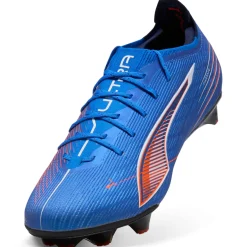PUMA Ultra 6 Ultimate Carbon Gras Voetbalschoenen (FG) Dames Blauw Wit Felrood