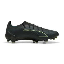 PUMA Ultra 6 Ultimate Gras Voetbalschoenen (FG) Zwart Donkergroen Lichtgroen