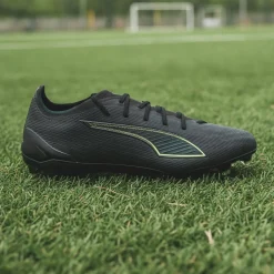 PUMA Ultra 6 Ultimate Gras Voetbalschoenen (FG) Zwart Donkergroen Lichtgroen