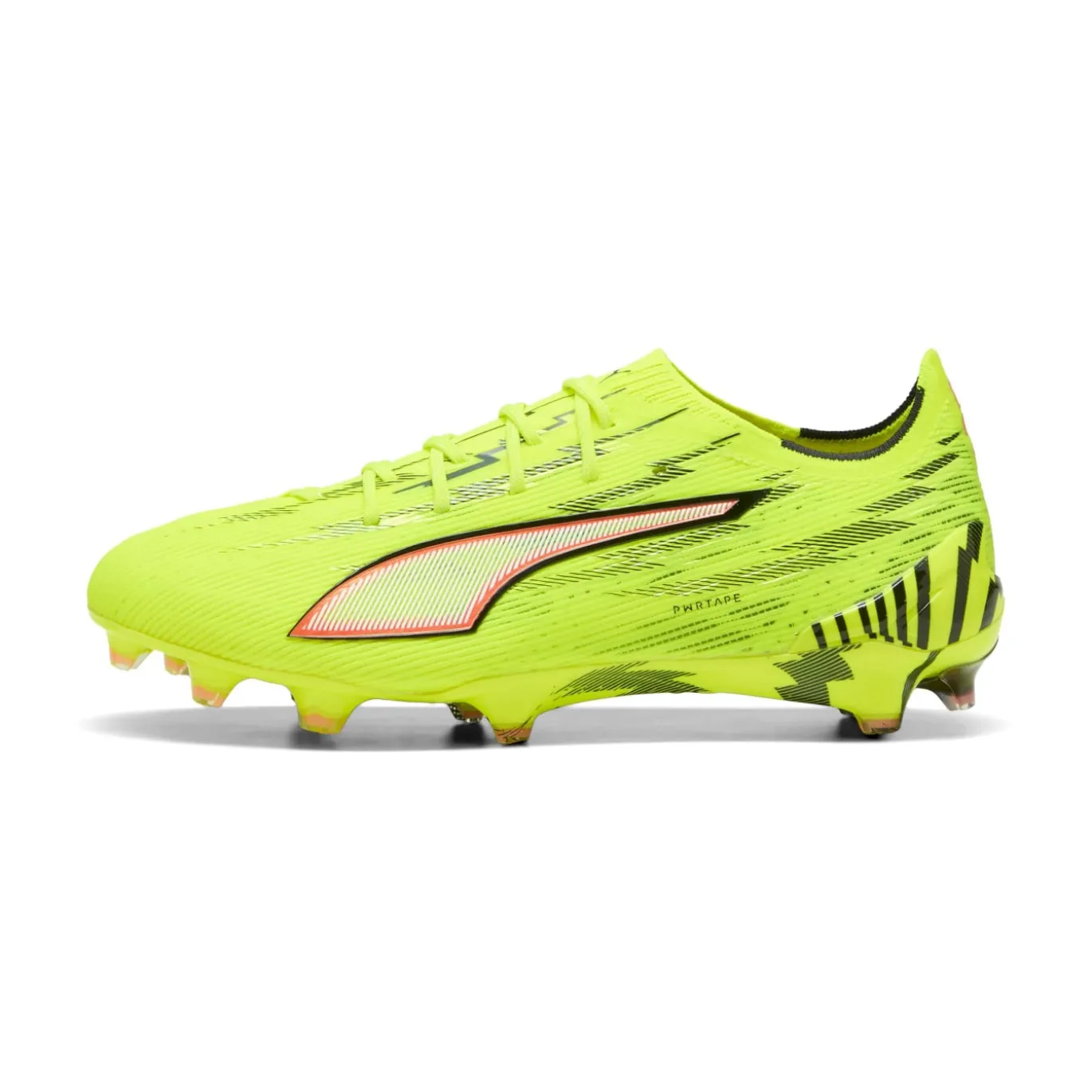 PUMA Ultra 6 Ultimate Gras Voetbalschoenen (FG) Neongeel Rood Zwart