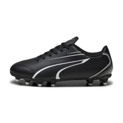 PUMA Vitoria Gras / Kunstgras Voetbalschoenen (MG) Kids Zwart Wit